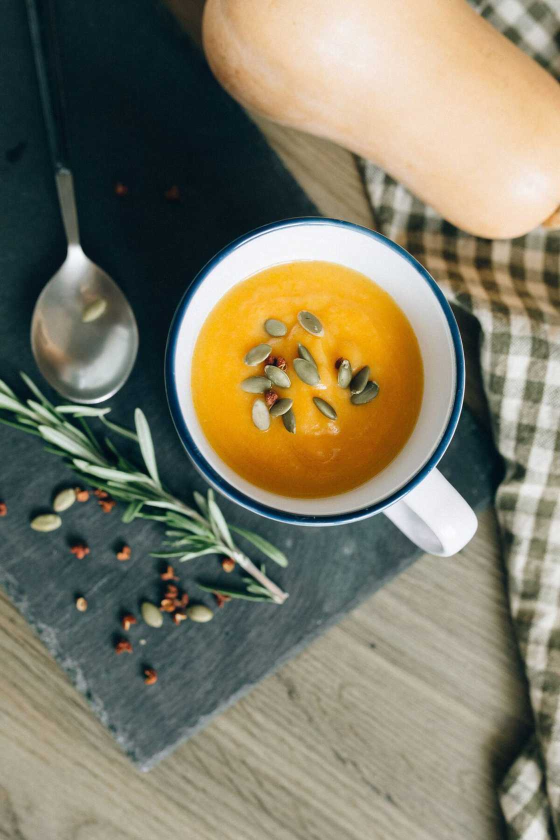 Do I need to peel butternut for soup?