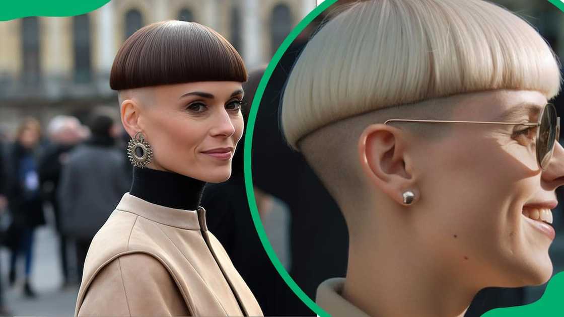 Mushroom haircut Mushroom haircut