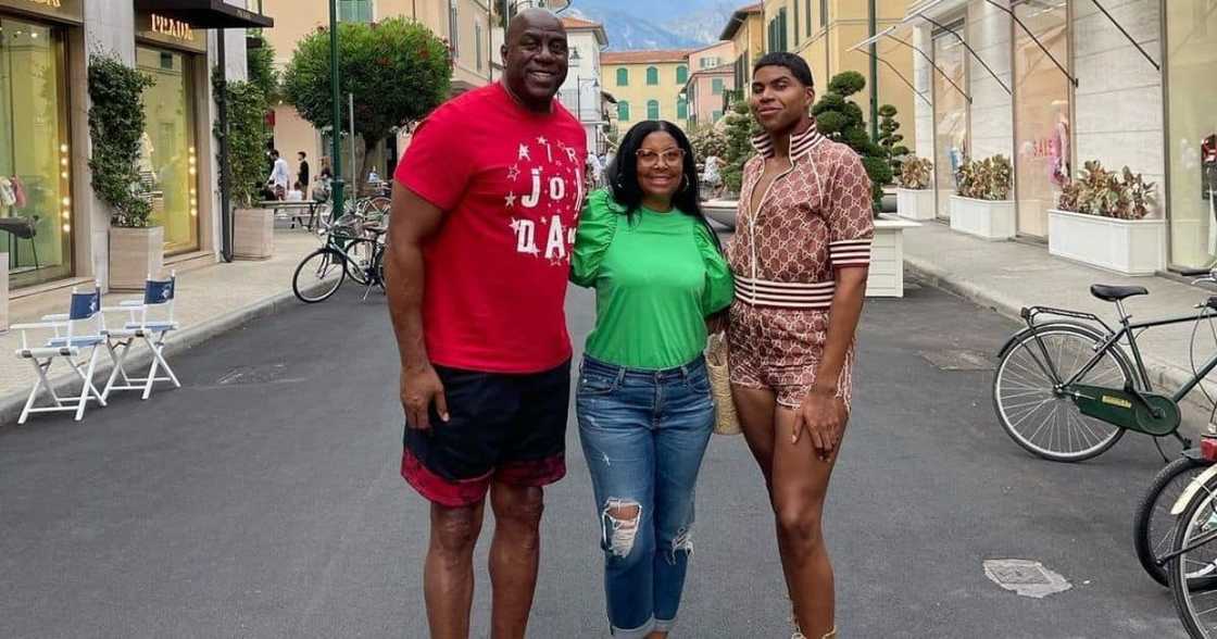 Magic Johnson, opens up, loving his gay son, EJ Magic Johnson, opens up, loving his gay son, EJ