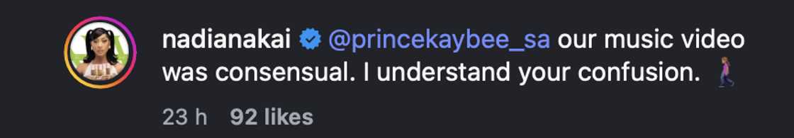 Nadia Nakai slammed Prince Kaybee Nadia Nakai slammed Prince Kaybee