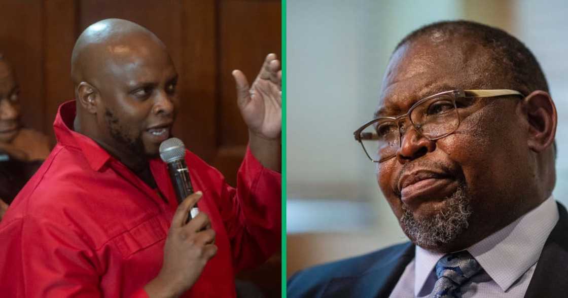 EFF's Floyd Shivhambu slams Finance Minister Enoch Godongwana's budget speech. EFF's Floyd Shivhambu slams Finance Minister Enoch Godongwana's budget speech.