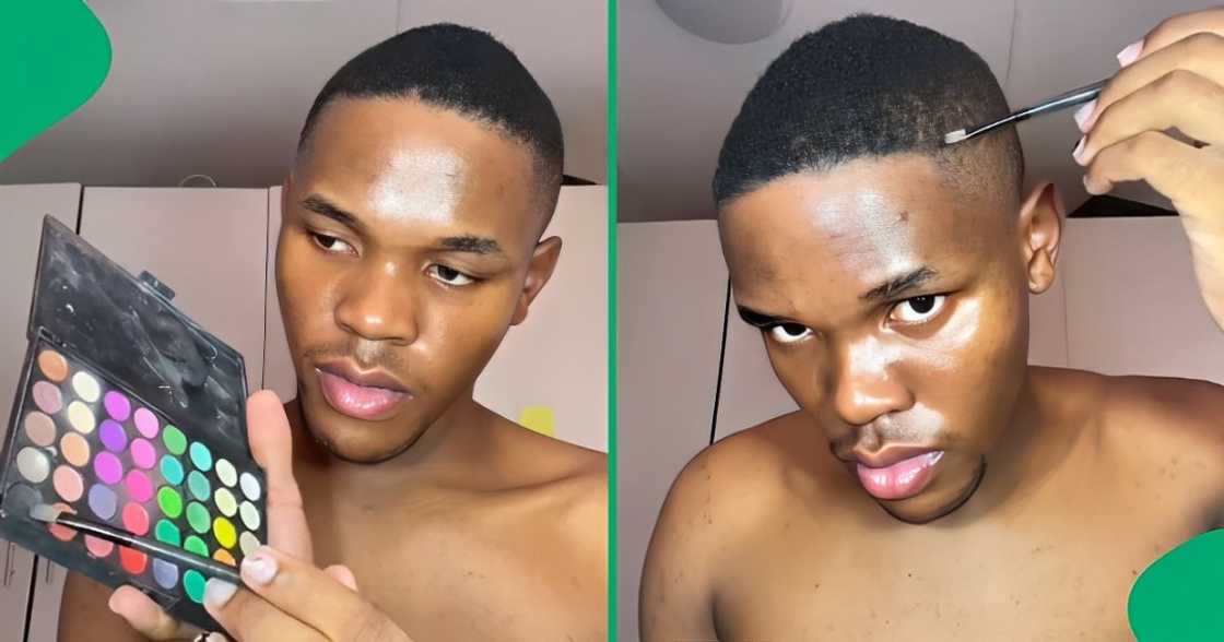 Mzansi impressed with chap's haircut hack Mzansi impressed with chap's haircut hack