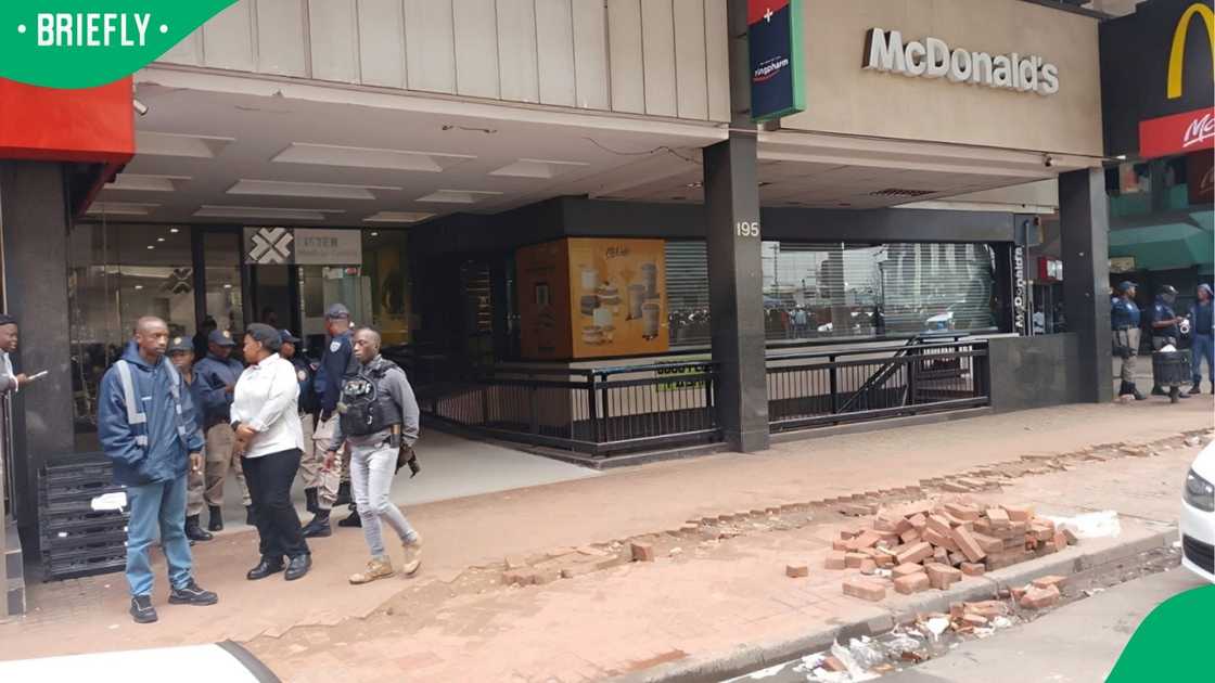 The victims were shot dead in McDonald's The victims were shot dead in McDonald's