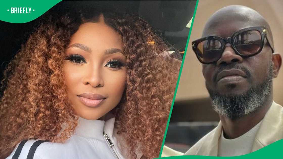 Enhle Mbali and Black Coffee's humble beginnings.