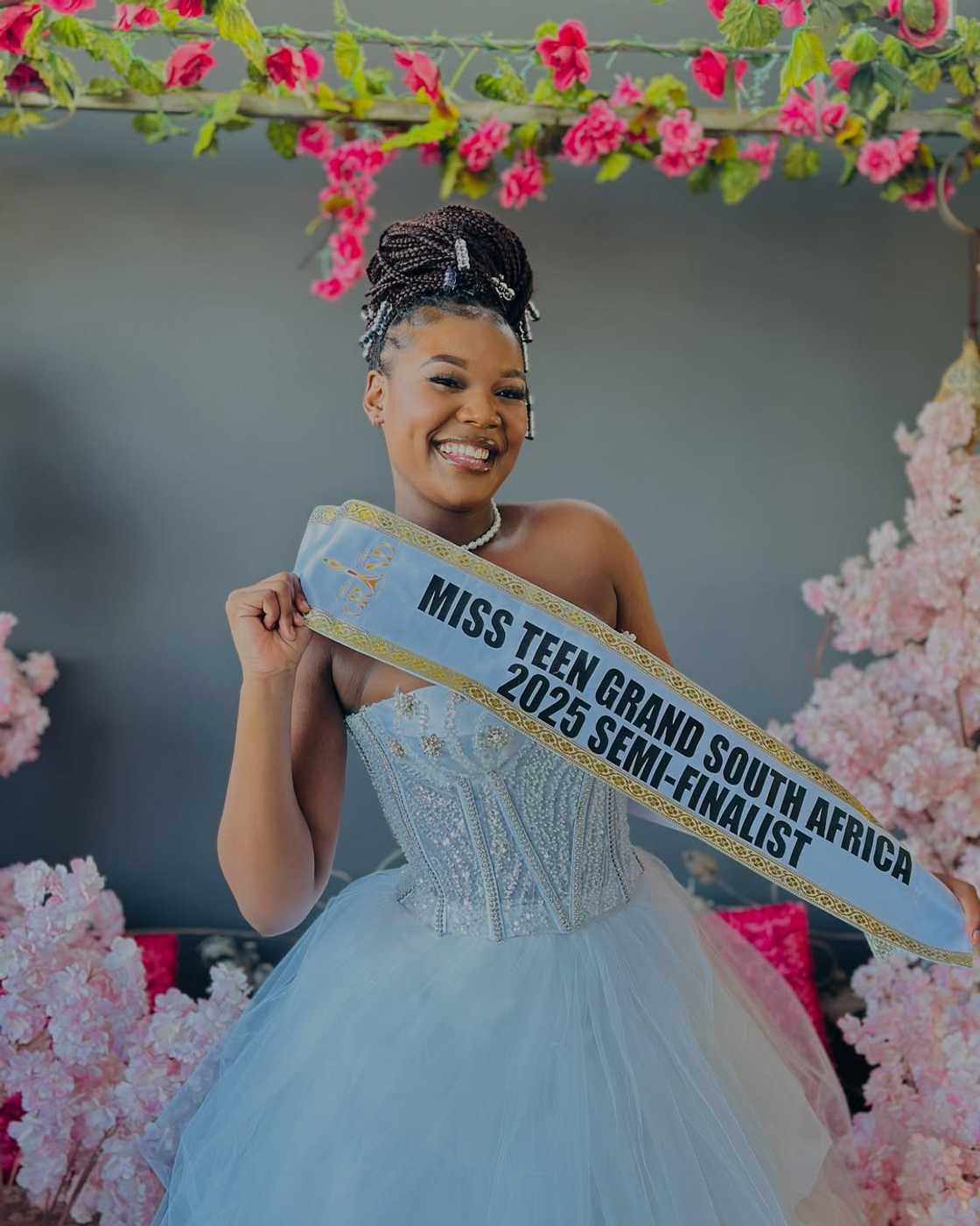 Miss Teen Grand South Africa 2025 finalist Enhle Mdakane. Miss Teen Grand South Africa 2025 finalist Enhle Mdakane.