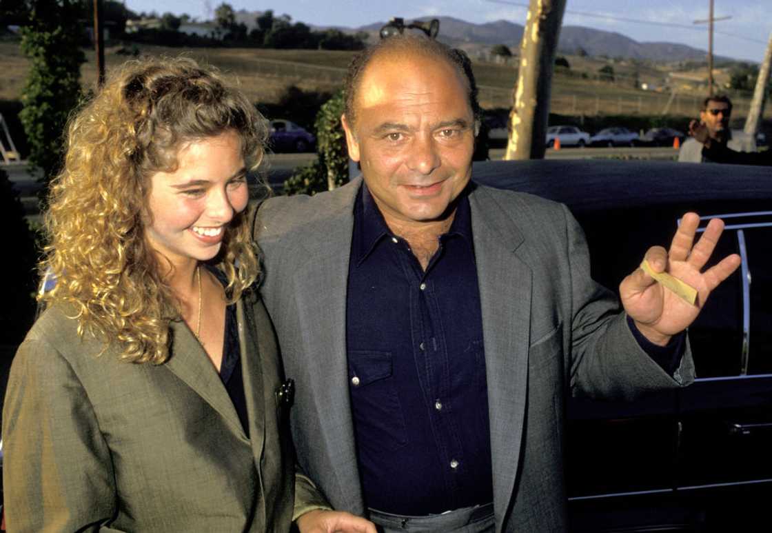 Burt Young and daughter Anne Morea