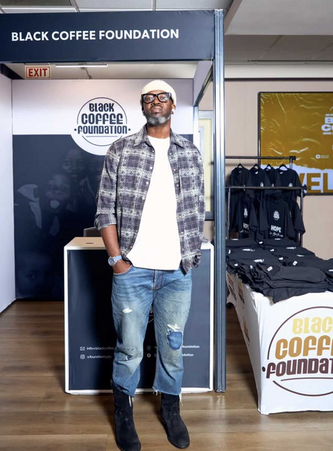 DJ Black Coffee's Foundation is welcoming budding musicians and music professionals