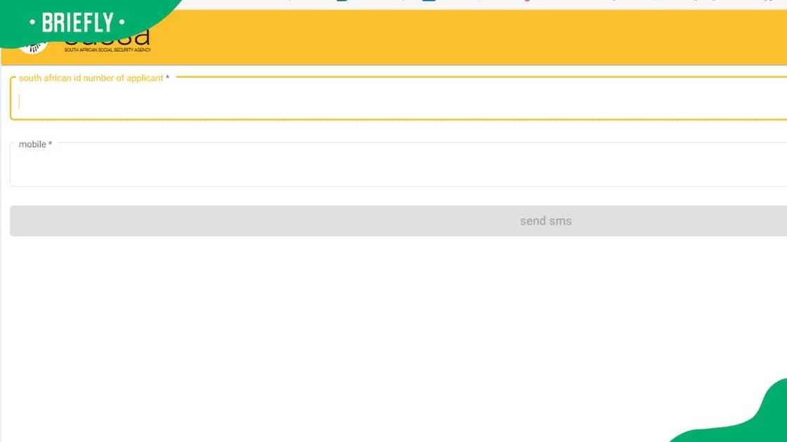 SASSA reconfirmation screenshot SASSA reconfirmation screenshot