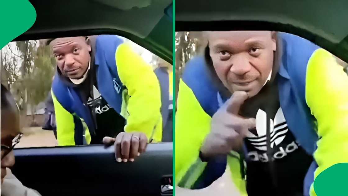 The driver tried explaining that the passengers in her car were just her work colleagues The driver tried explaining that the passengers in her car were just her work colleagues