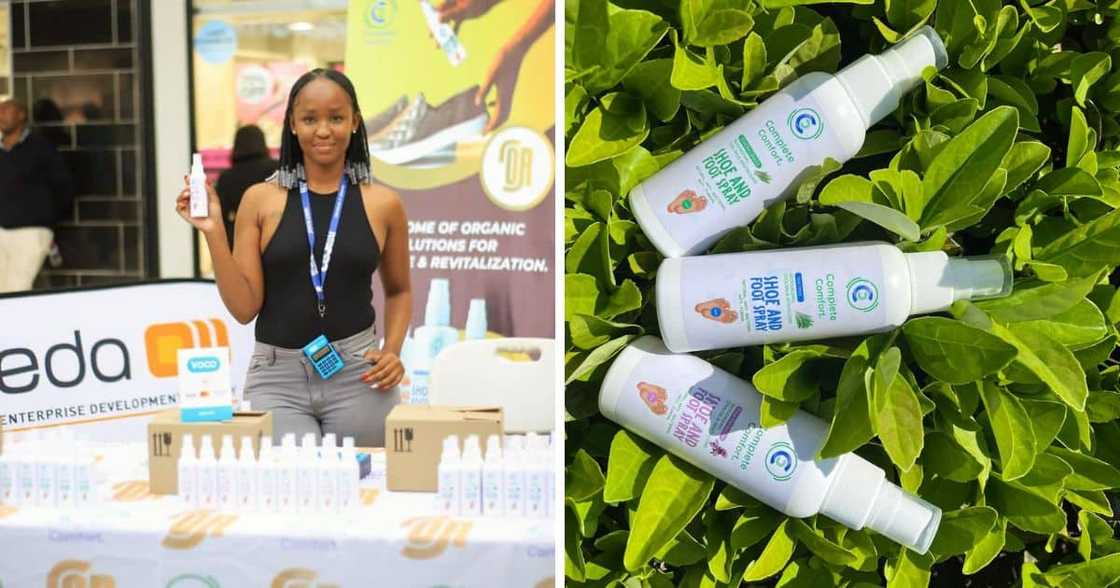 Young entrepreneur Refiloe Mohono starts footcare range. Young entrepreneur Refiloe Mohono starts footcare range.