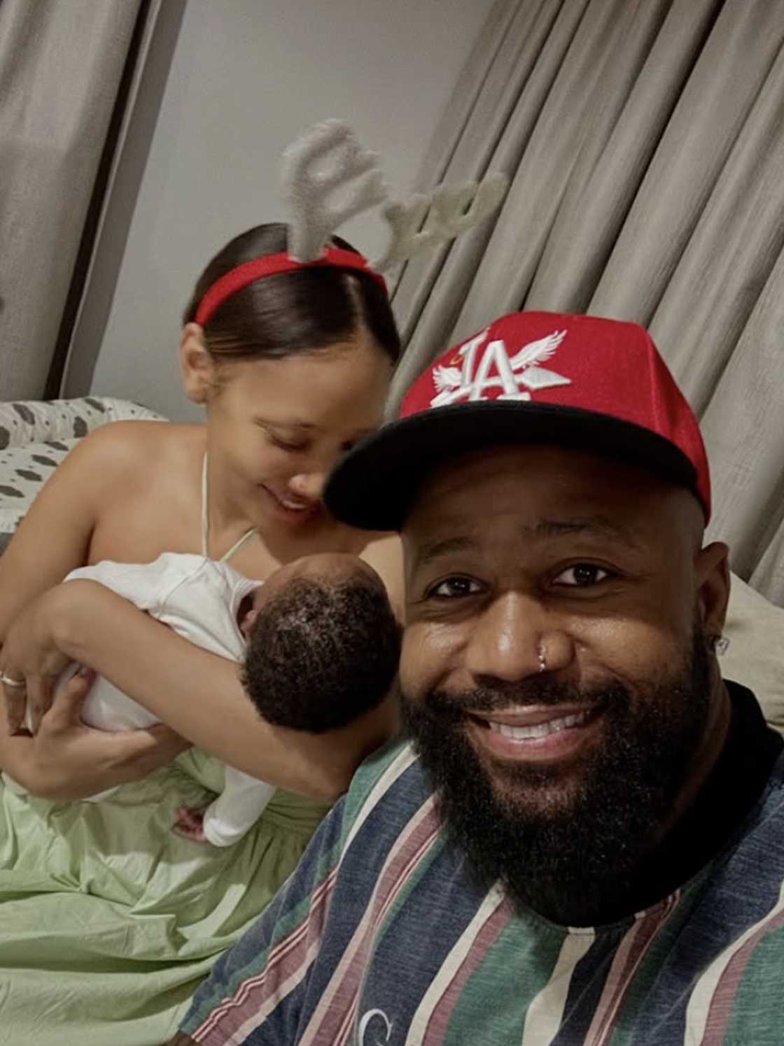 Cassper Nyovest mentioned his daughter's name in a viral video