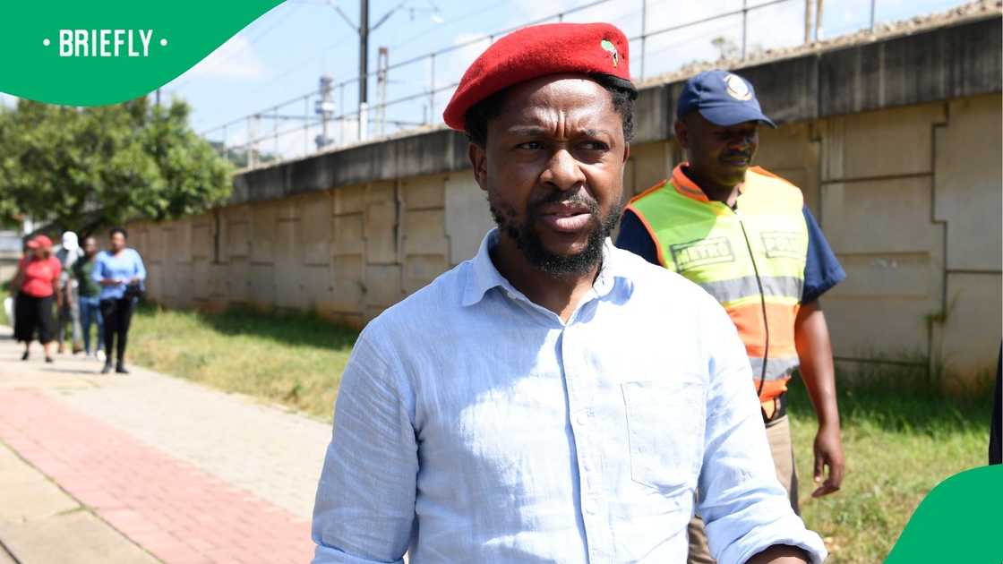 The Economic Freedom Fighters, Dr Mbuyiseni Ndlozi.