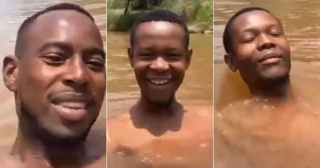 Mzansi, South Africa, Chilling, River, Funny, Video, Viral Mzansi, South Africa, Chilling, River, Funny, Video, Viral
