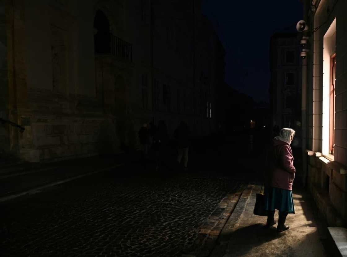 In Ukraine, millions have been subjected to emergency blackouts due to systematic Russian bombardments In Ukraine, millions have been subjected to emergency blackouts due to systematic Russian bombardments