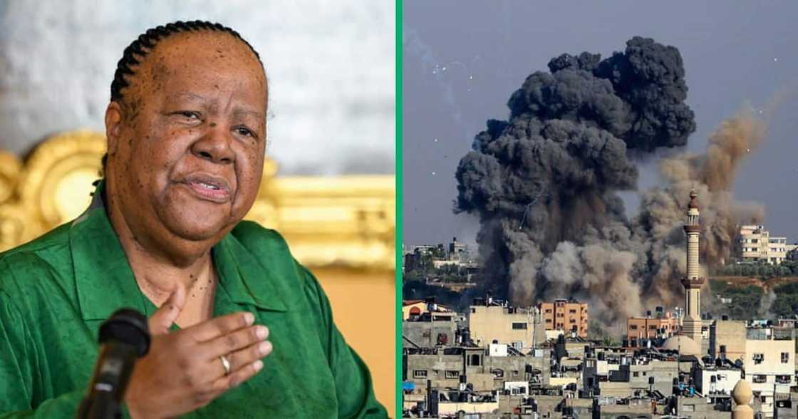 Naledi Pandor calls for Israel boycott after Plestine attack