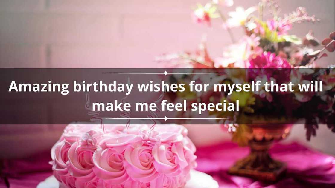 Birthday wishes for yourself