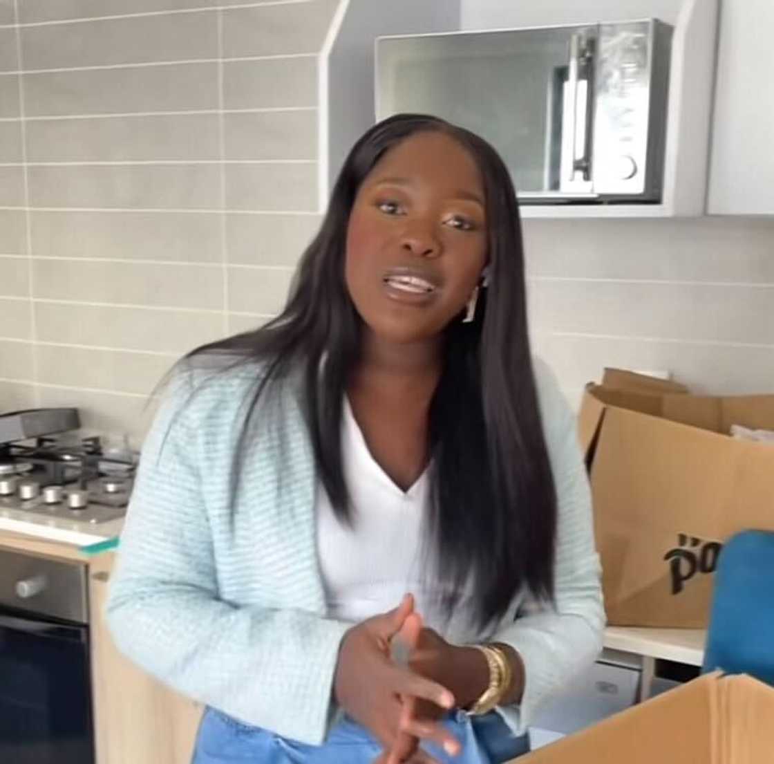 A woman shared content of her Airbnb property in a TikTok video.