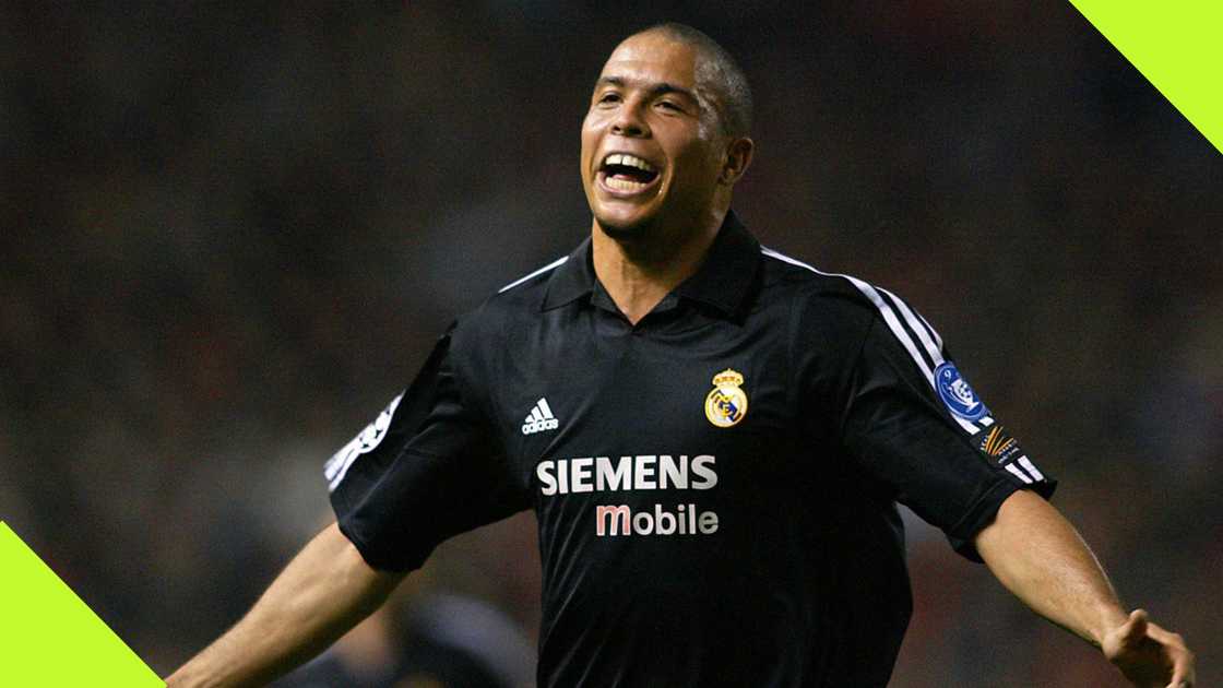 Ronaldo Nazario played for Barcelona, Real Madrid, and Inter Milan and other top clubs