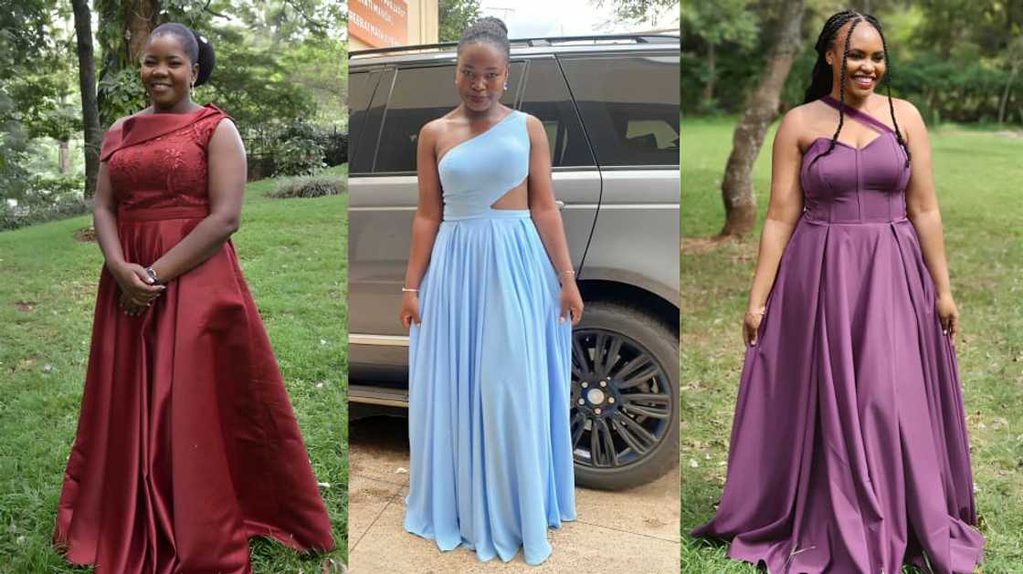 A-shape gown styles