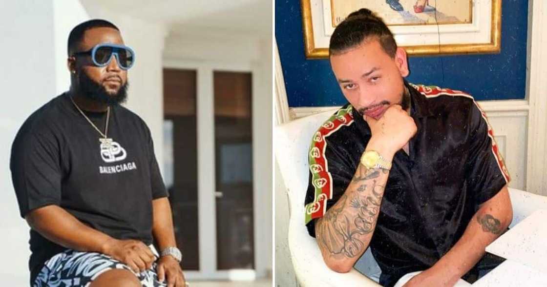 Cassper Nyovest and AKA were rivals Cassper Nyovest and AKA were rivals