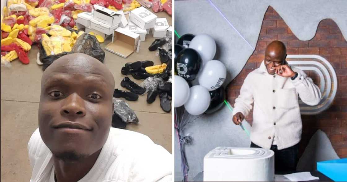 Drip Footwear's Lekau Sehoana reminisced on his early business days. Drip Footwear's Lekau Sehoana reminisced on his early business days.