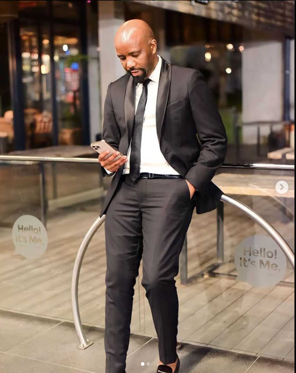Mlamli Mangcala was robbed R300K Mlamli Mangcala was robbed R300K