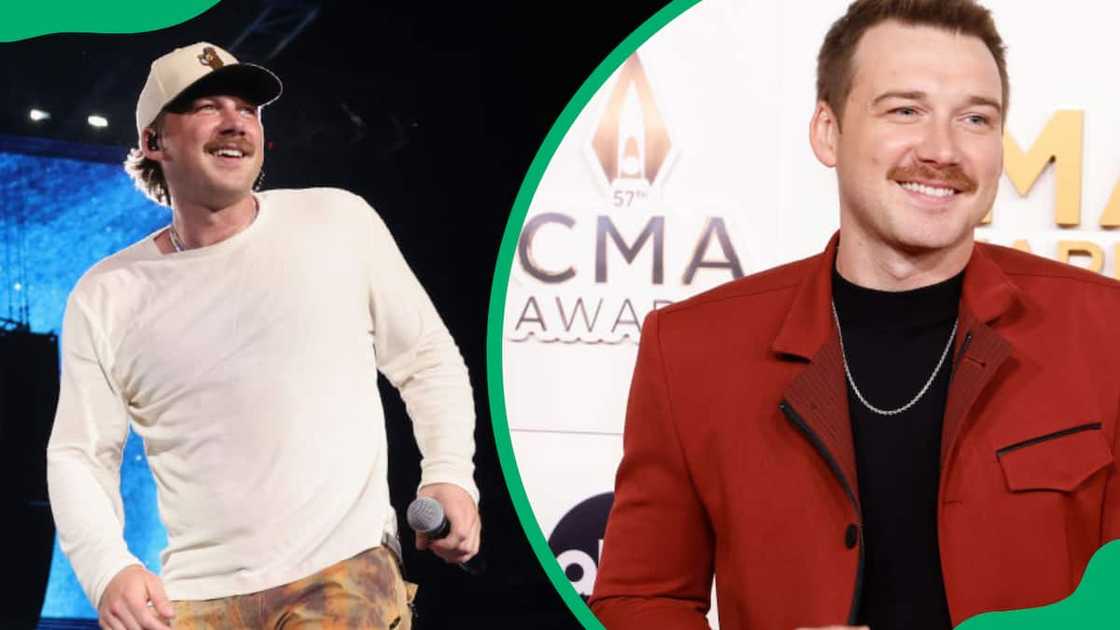 Morgan Wallen onstage during his One Night At A Time tour Morgan Wallen onstage during his One Night At A Time tour