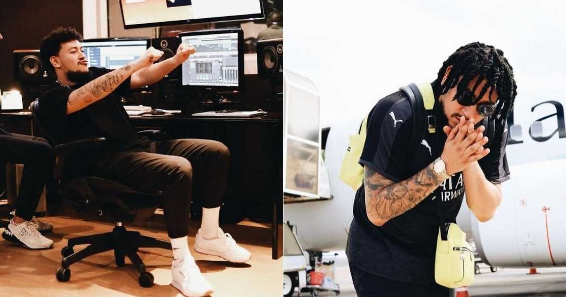 AKA shares controversial pic of Julius Malema avidly holding alcohol AKA shares controversial pic of Julius Malema avidly holding alcohol
