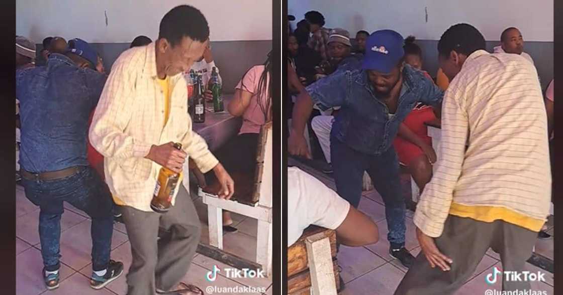 Port Elizabeth man dances in bar