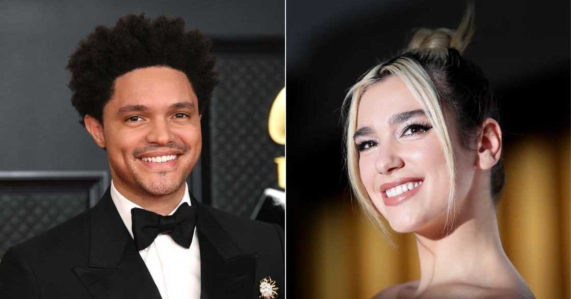 Trevor Noah, Dua Lipa Trevor Noah, Dua Lipa