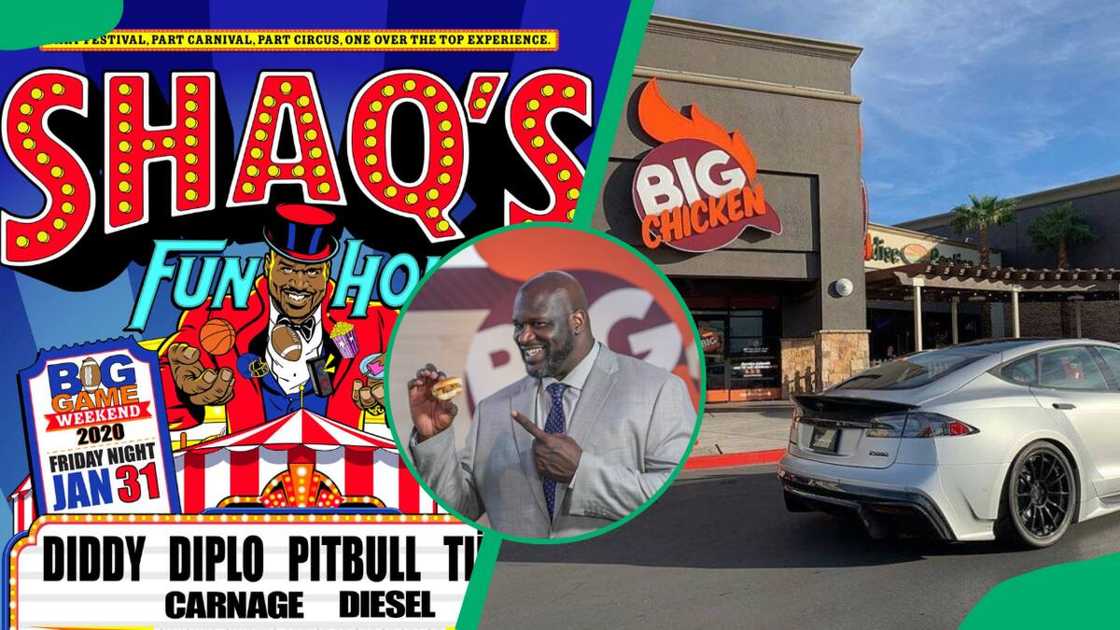 Shaq and a few of his brands