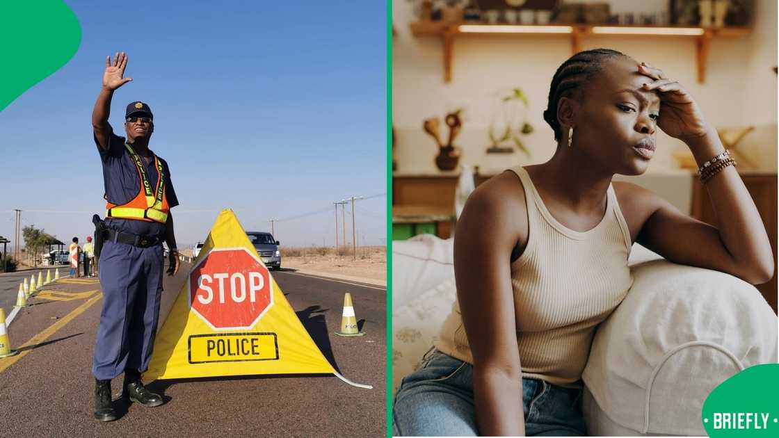 Members of the South African Police Service allegedly assisted hijackers in a video Members of the South African Police Service allegedly assisted hijackers in a video