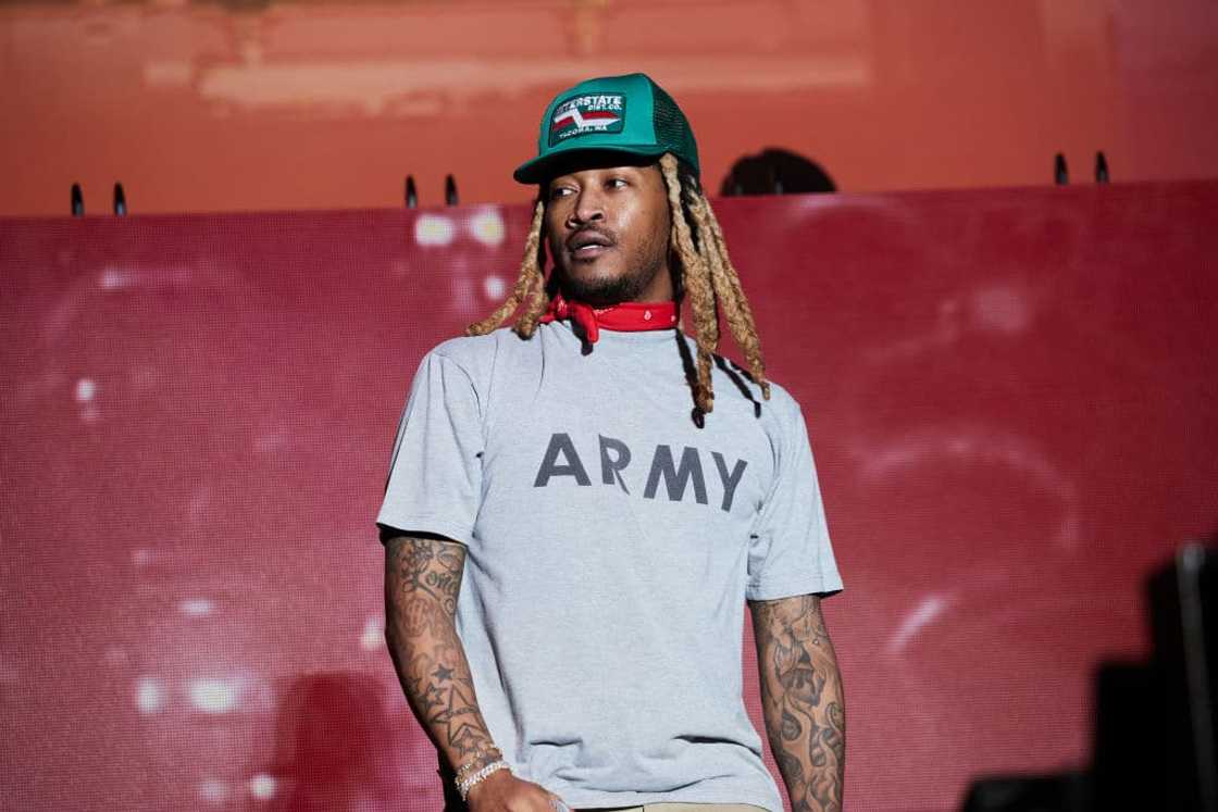 Rapper Future performs onstage Rapper Future performs onstage