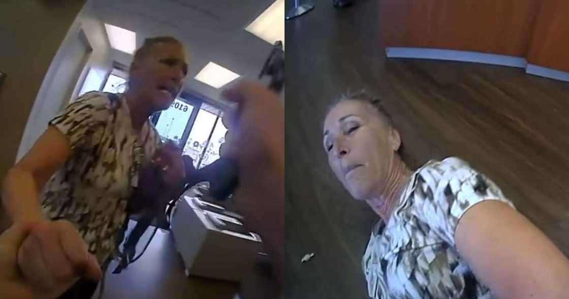 Maskless 'Karen' claims police brutality but gets no sympathy from bystanders Maskless 'Karen' claims police brutality but gets no sympathy from bystanders