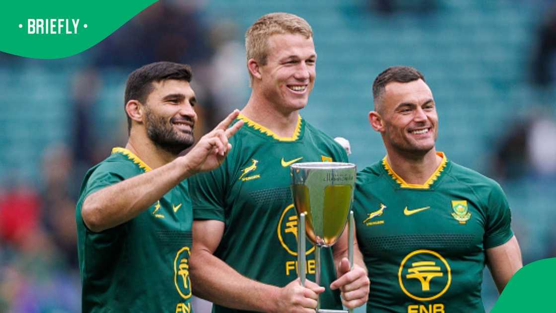 Springboks, South Africa, Damian de Allende, Pieter-Steph du Toit Springboks, South Africa, Damian de Allende, Pieter-Steph du Toit