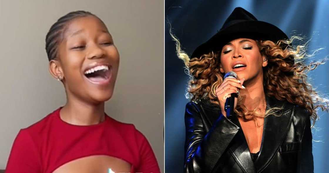 Lady recreates Beyoncé's Dubai concert outri vocal Lady recreates Beyoncé's Dubai concert outri vocal