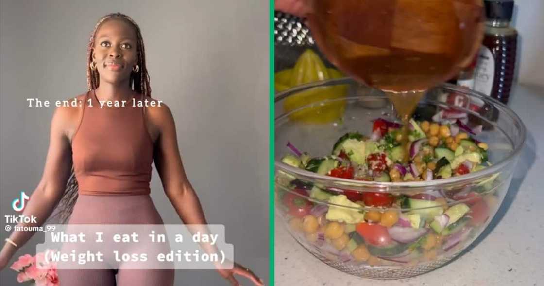 Woman revealed her fitness transformation in aTikTok video