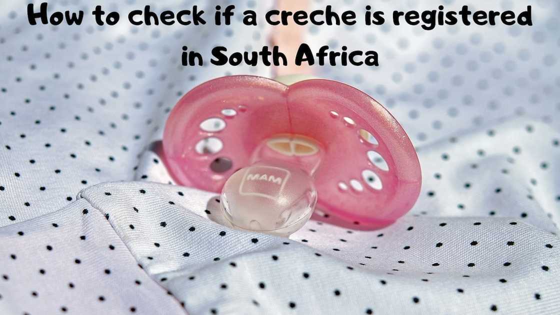 How to check if a creche is registered