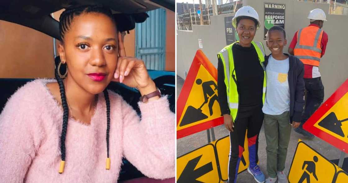 Construction, civil engineering, single mom, cape town, gugulethu, mother, CPUT, township, woman, strong woman Construction, civil engineering, single mom, cape town, gugulethu, mother, CPUT, township, woman, strong woman
