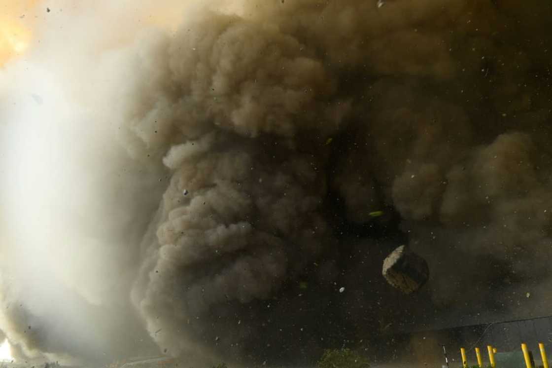 The launch of the Starship rocket on April 20, 2023 sent a huge cloud of dust and debris into the air around the Texas launch site The launch of the Starship rocket on April 20, 2023 sent a huge cloud of dust and debris into the air around the Texas launch site