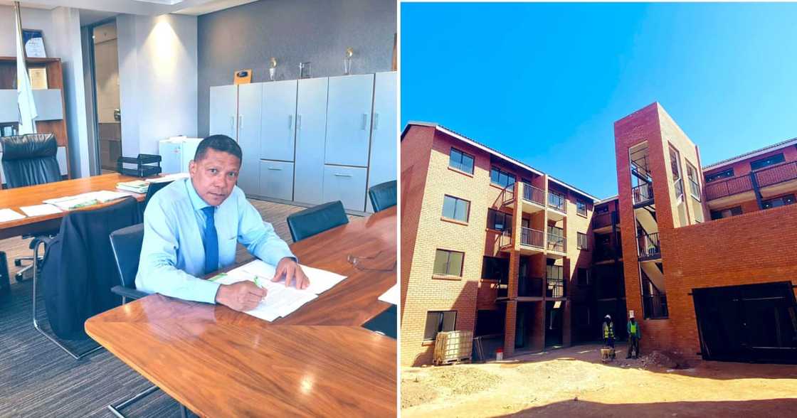 Mayor Randall Williams announced that applications had opened for a Tshwane housing project. Mayor Randall Williams announced that applications had opened for a Tshwane housing project.