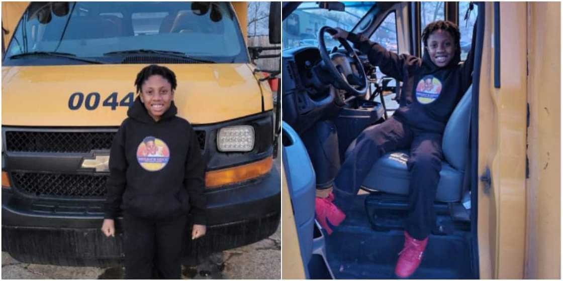 10-year-old CEO purchases old school bus to transform it into food truck after starting business at 8 10-year-old CEO purchases old school bus to transform it into food truck after starting business at 8