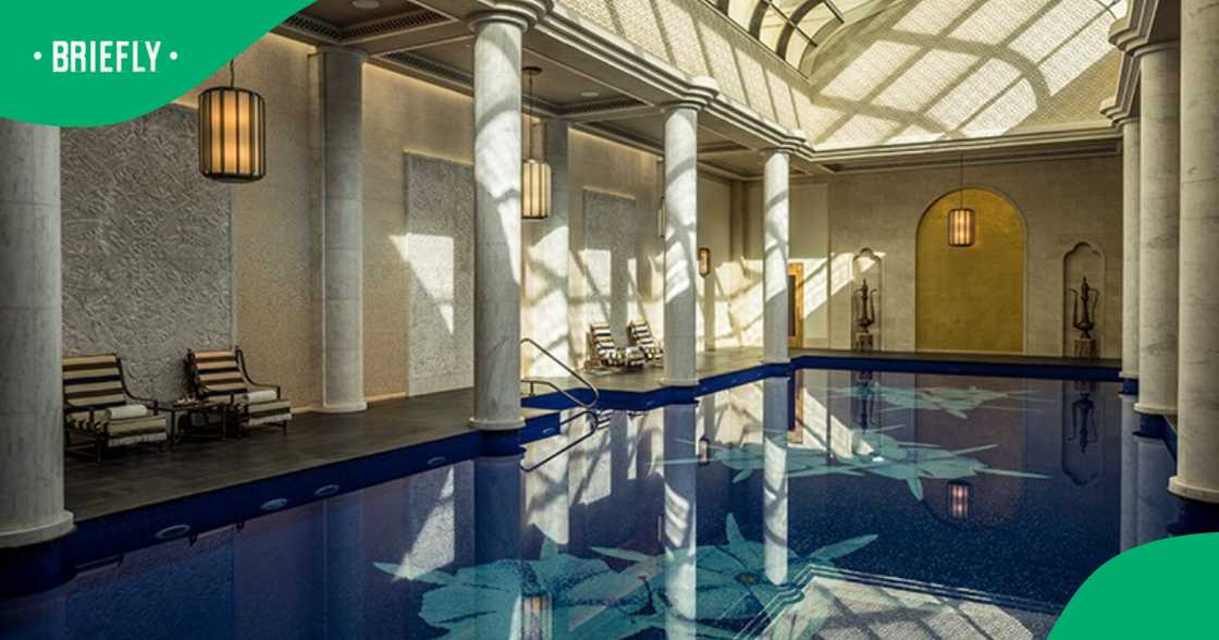 The hotel also has a 11 degrees Celsius plunge pool The hotel also has a 11 degrees Celsius plunge pool