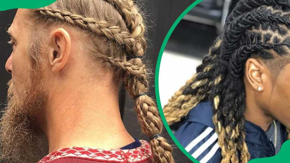 Men in braids and dreadlocks Men in braids and dreadlocks