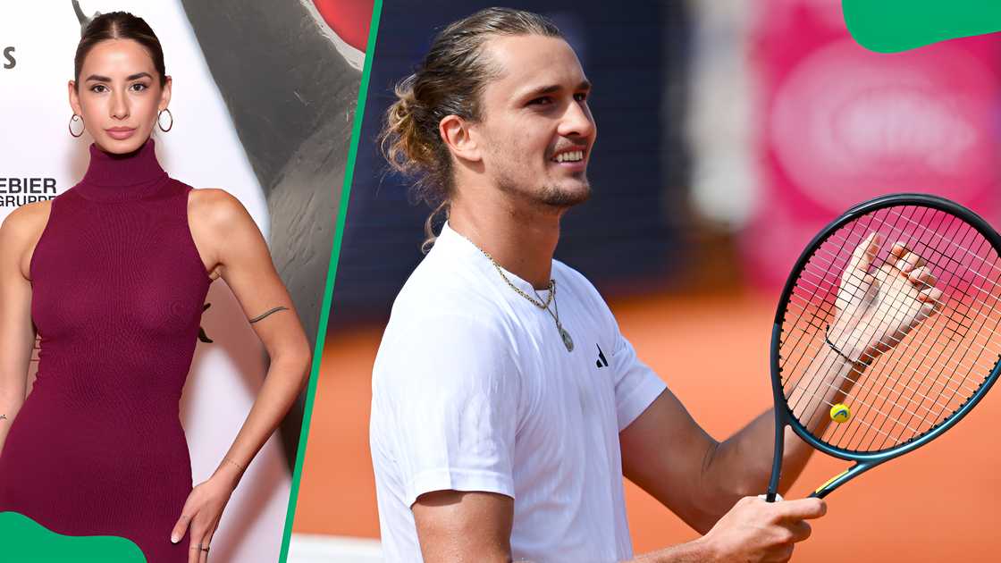 Alexander Zverev and Brenda Patea in Berlin Alexander Zverev and Brenda Patea in Berlin