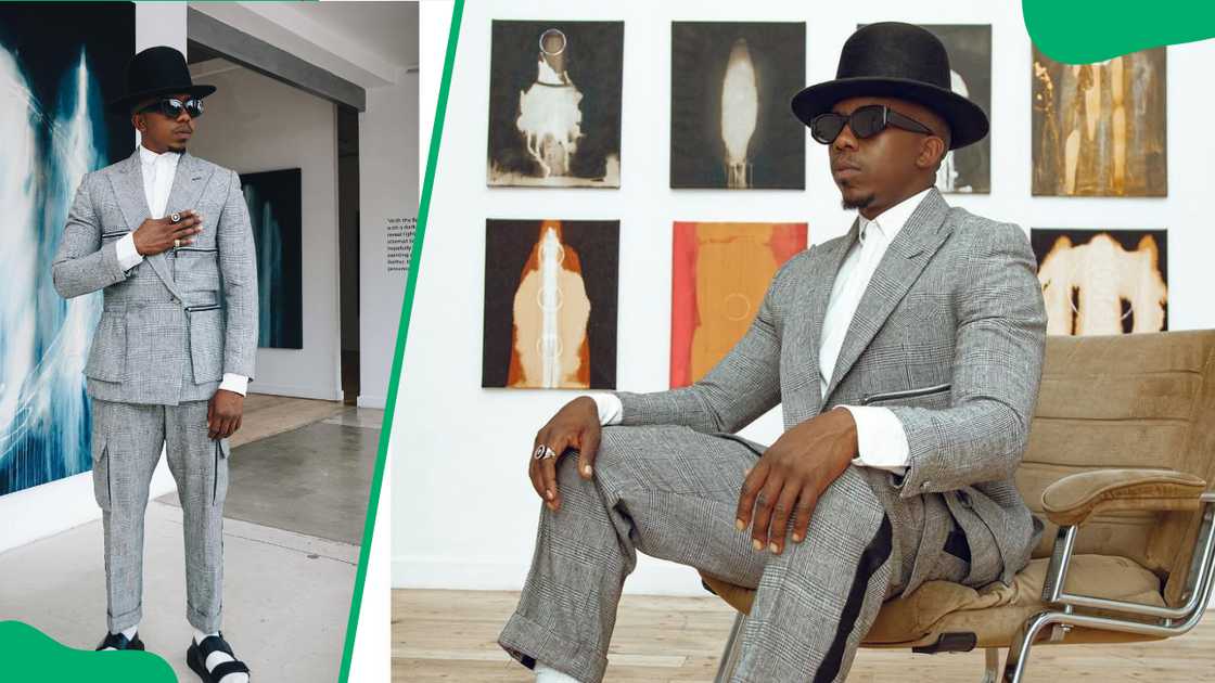 South African actor Mpho Sebeng
