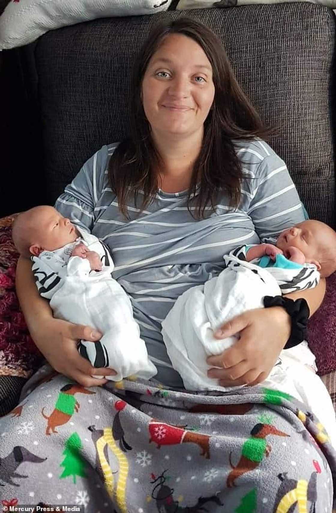 Heartbroken widow, 37, gives birth to IVF twins conceived using her husband’s frozen sperm three years after he died of throat cancer