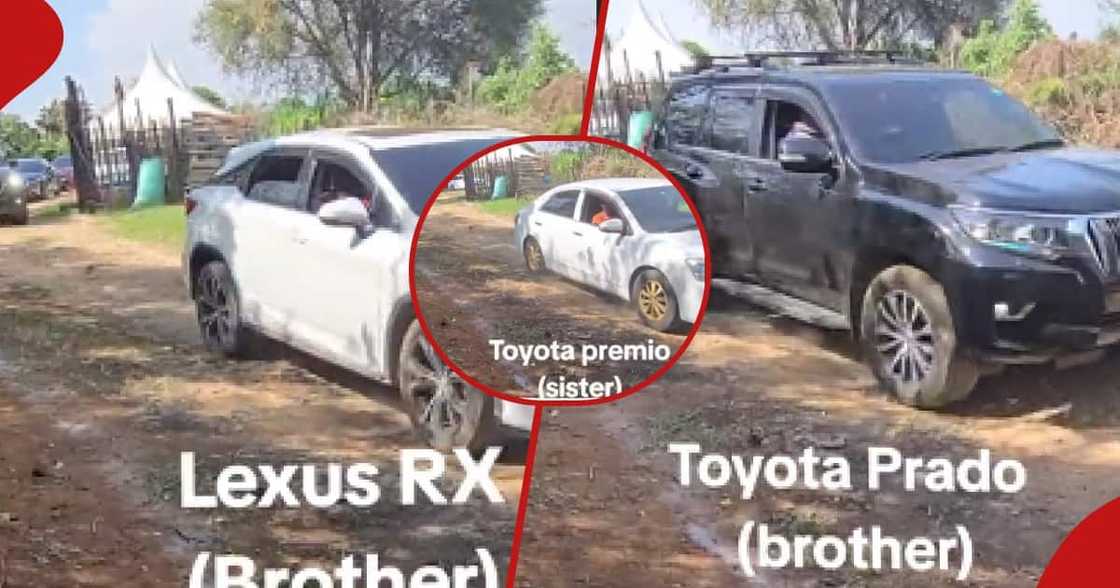 Kenyan siblings' posh car