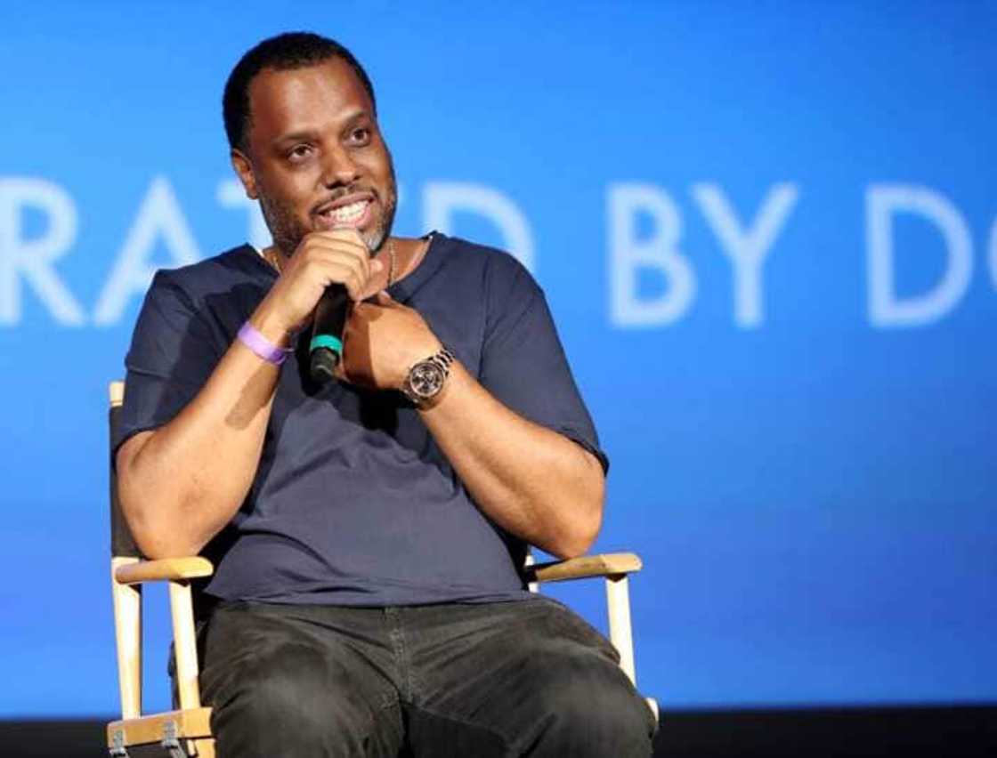 No ID' Wilson speaks at the premiere Of New Music And Projects For Industry And Media No ID' Wilson speaks at the premiere Of New Music And Projects For Industry And Media