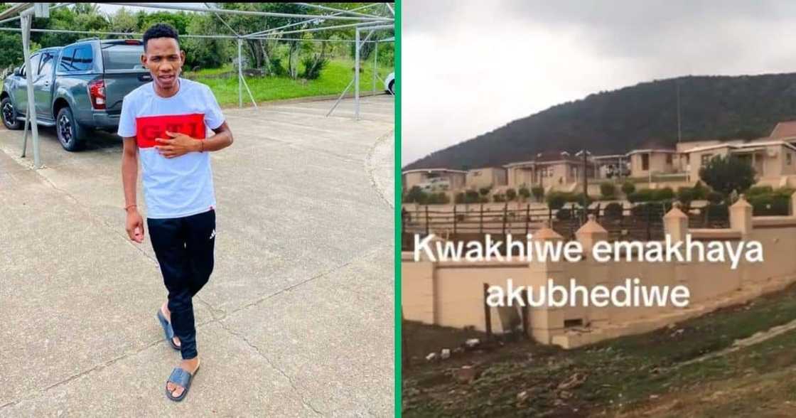 A Nkandla mansion stunned the person who recorded it and SA in a TikTok video A Nkandla mansion stunned the person who recorded it and SA in a TikTok video